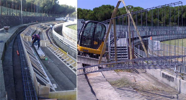 Rifacimento dello Stadio Foto dello stadio